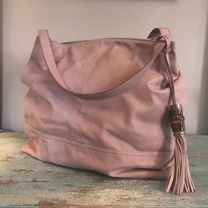 ALDO Blush Tassel Large Shoulder Bag